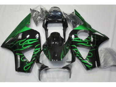 Verde Llama 2002-2003 Honda CBR954RR Carenado Moto