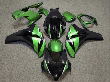 Verde & Negro 2008-2011 Honda CBR1000RR Carenado Moto