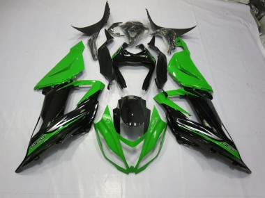 Verde Negro 2013-2018 Kawasaki ZX6R Carenado Moto